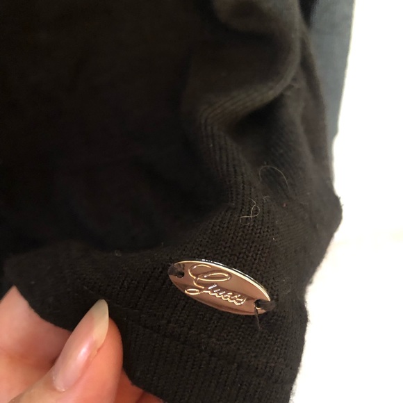 Guess Cold Shoulder Sweater Tops - Picture 3 of 5